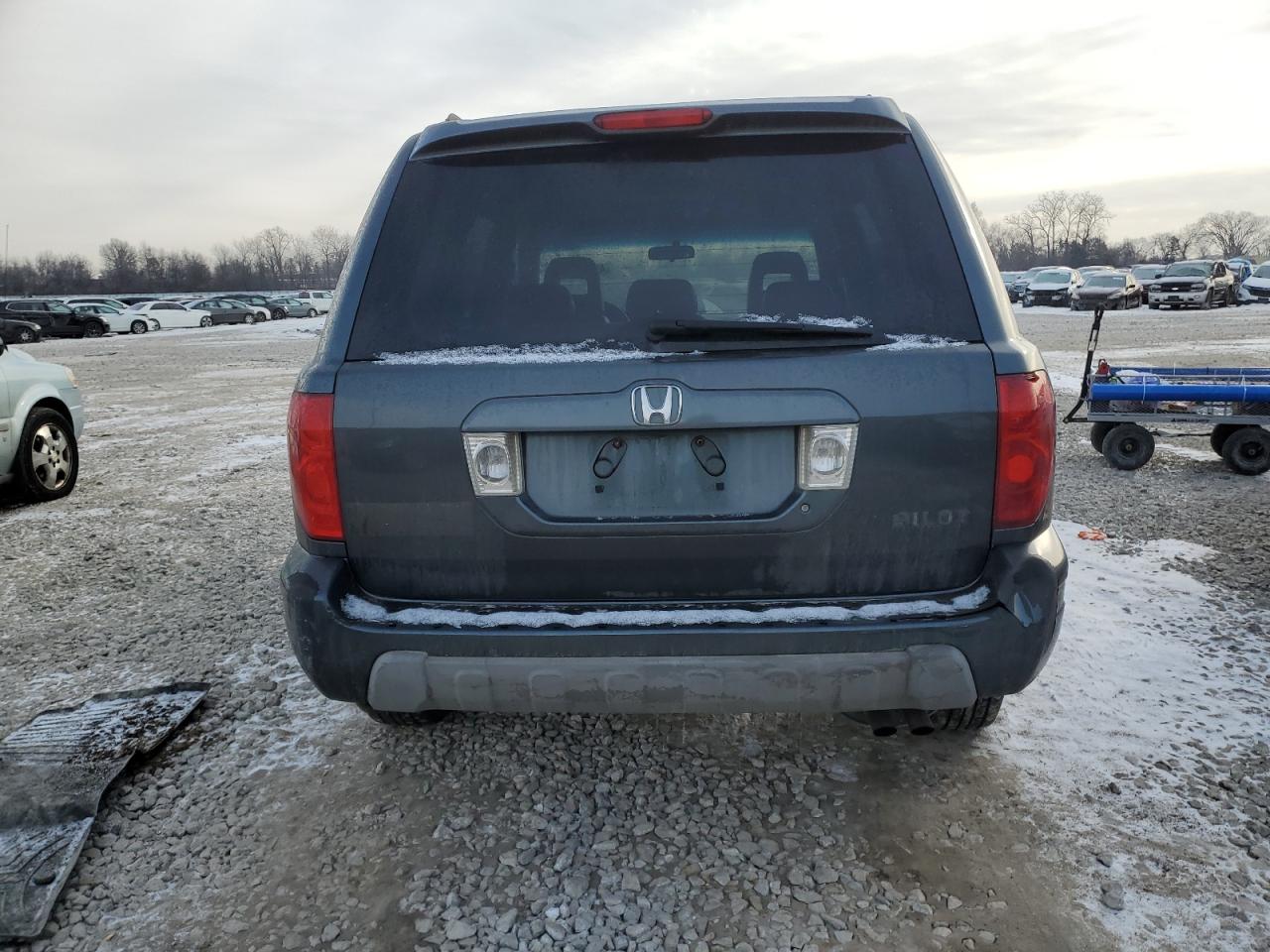 2004 Honda Pilot Exl VIN: 2HKYF18624H590338 Lot: 42022105