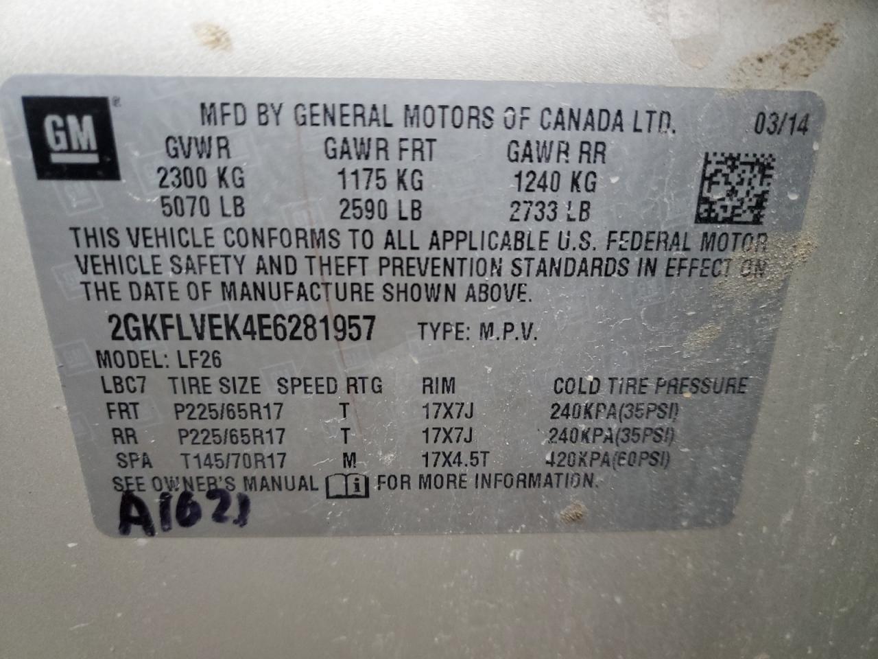 2014 GMC Terrain - Image 13