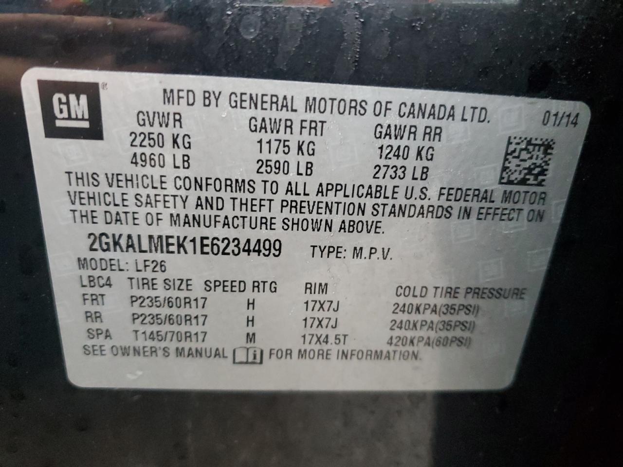 2014 GMC Terrain - Image 12