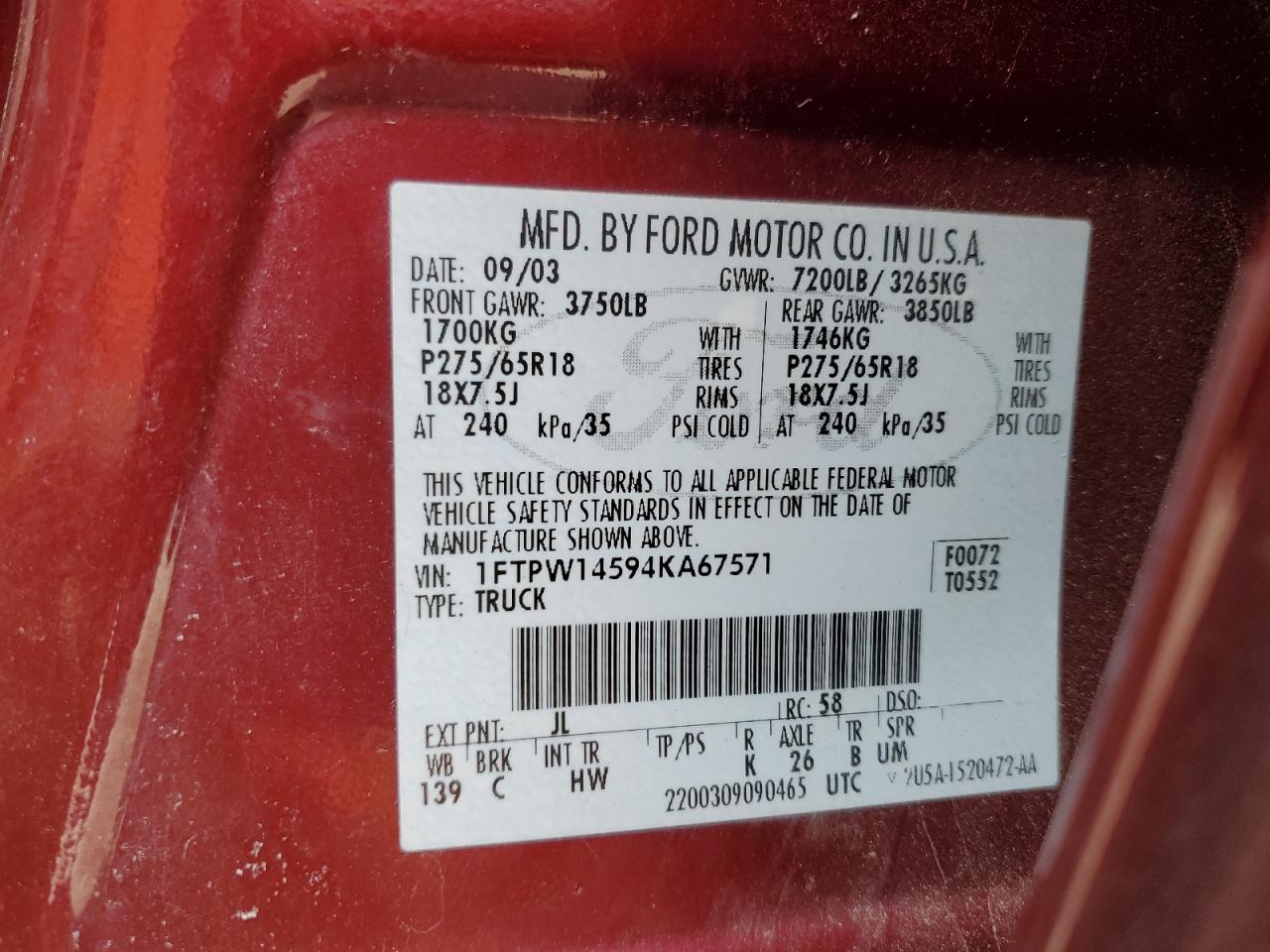 2004 Ford F-150 - Image 14