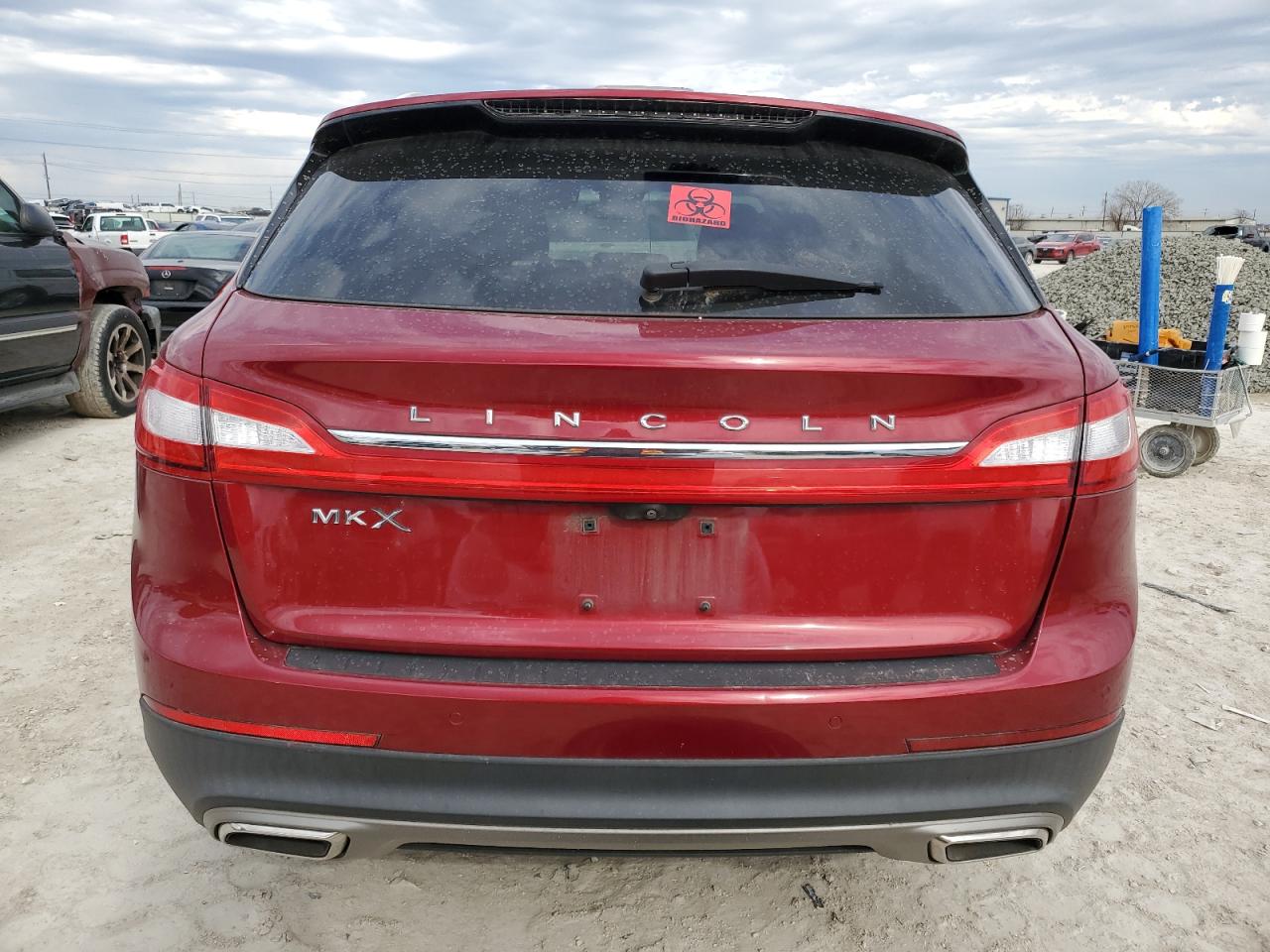 VIN 2LMTJ6LR9GBL51411 2016 LINCOLN MKX no.6