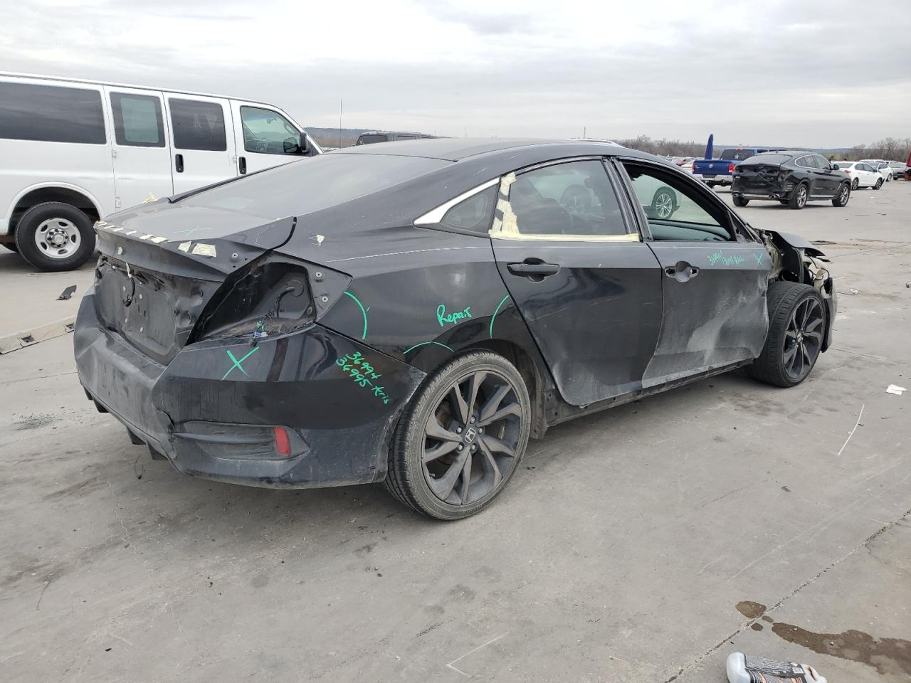 2HGFC2F80MH509325 HONDA CIVIC 2021