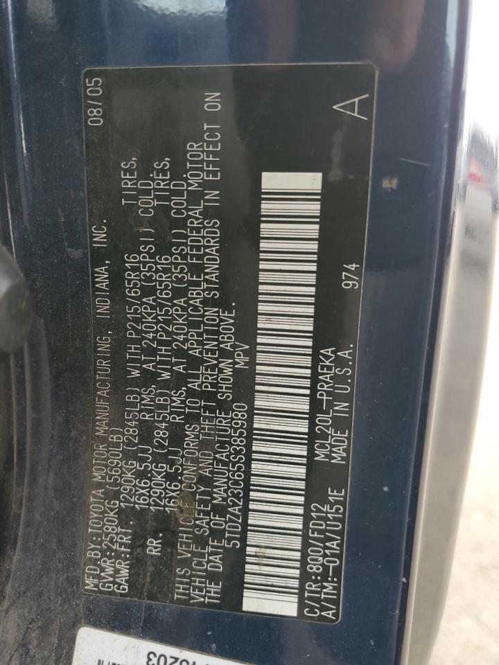 2005 Toyota Sienna - Image 12