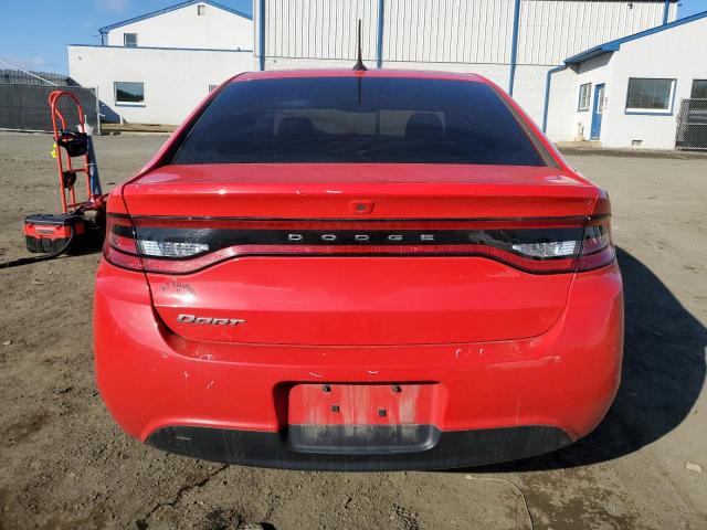  DODGE DART 2016 Червоний