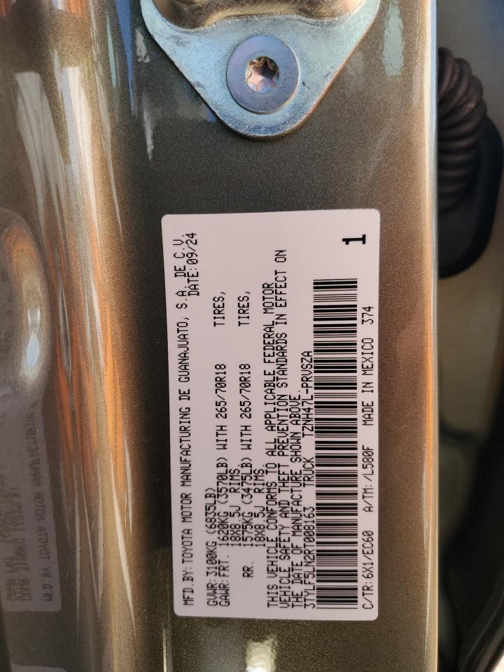 3TYLF5LN2RT008163 TOYOTA TACOMA 2024