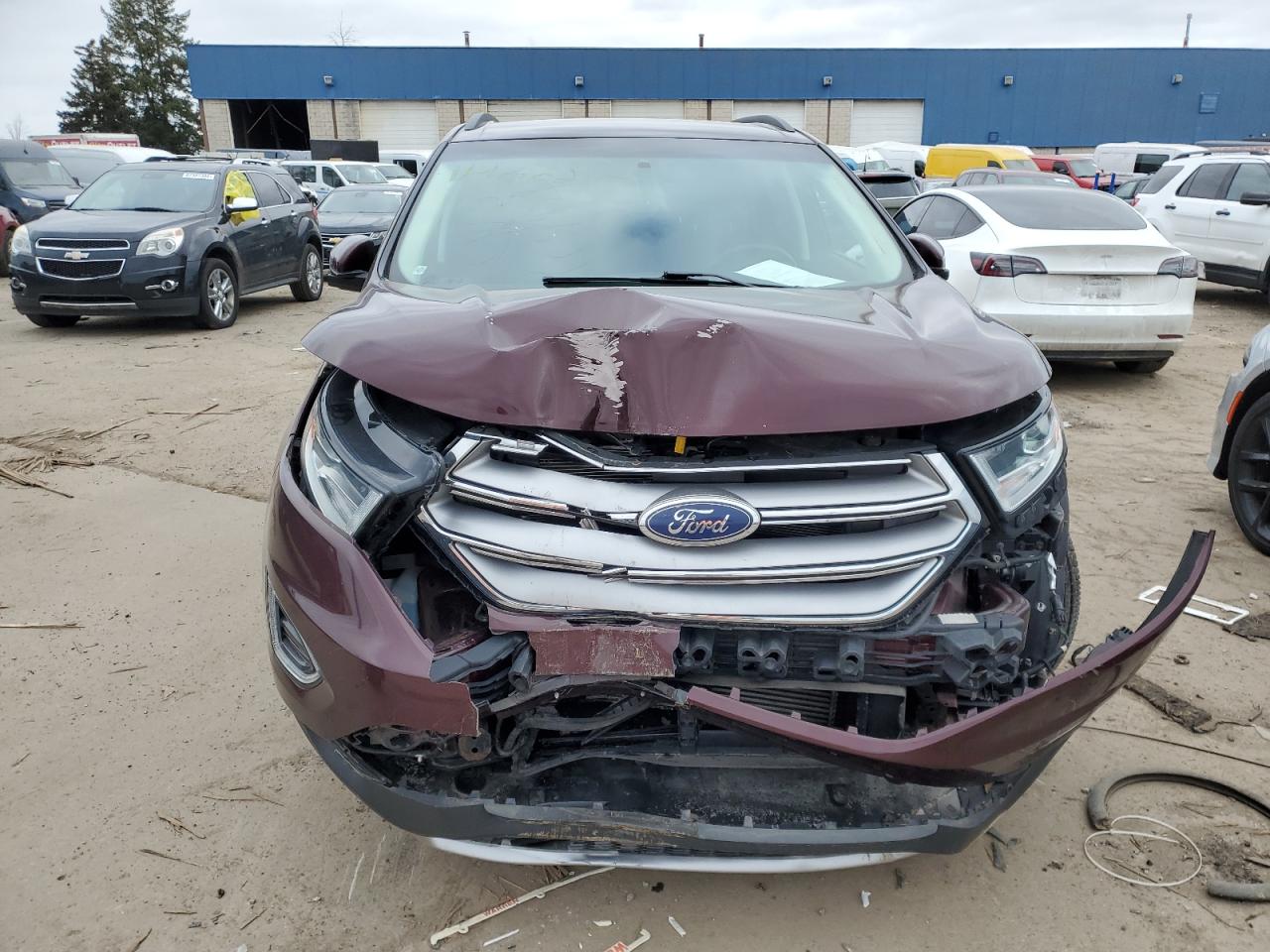 VIN 2FMPK4J98HBC30811 2017 FORD EDGE no.5