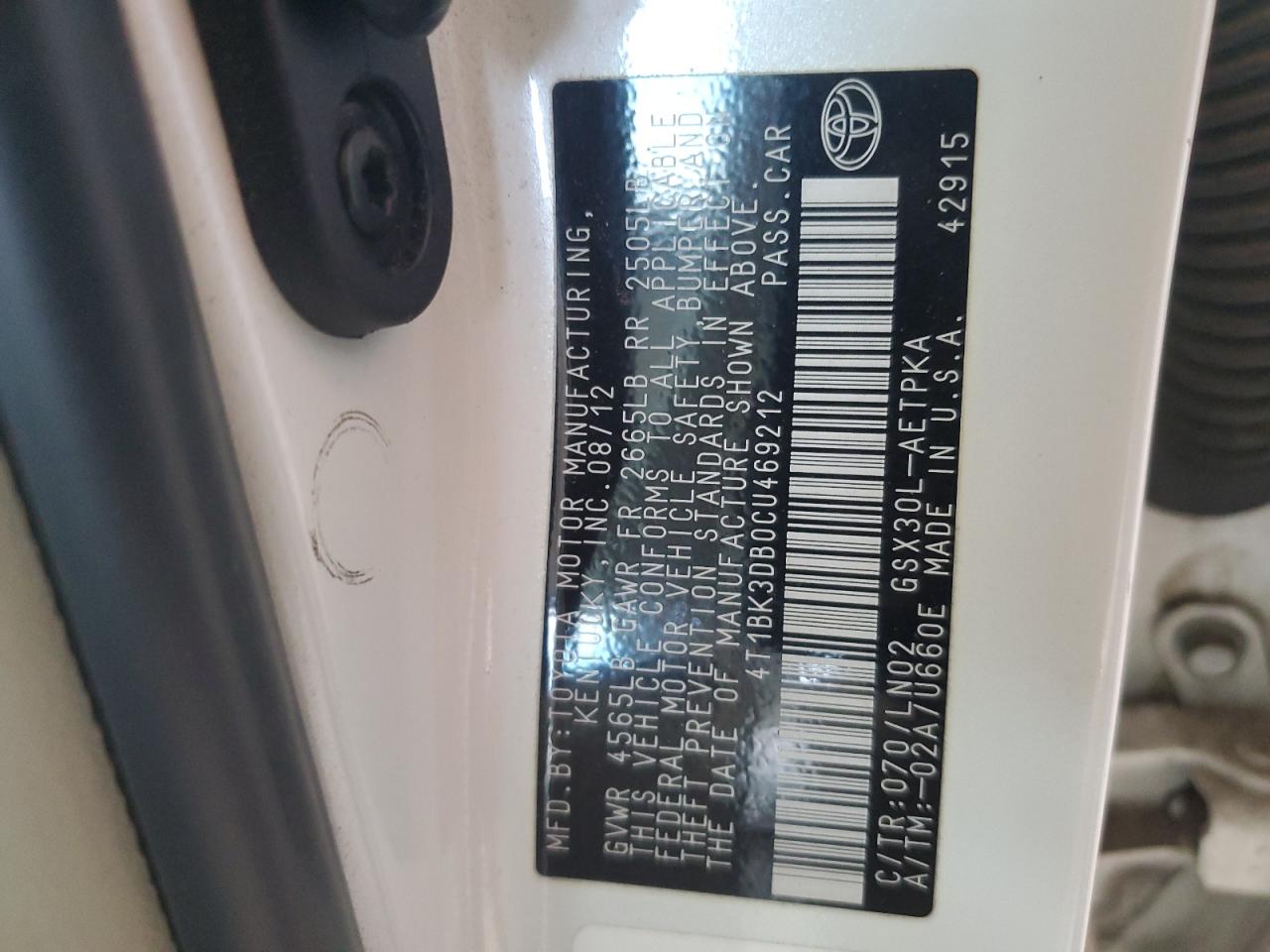 2012 Toyota Avalon - Image 12