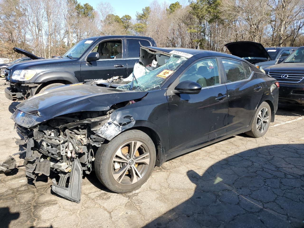 3N1AB8CV3NY221239 NISSAN SENTRA 2022