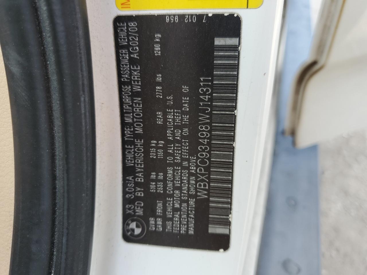 2008 BMW X3 - Image 16
