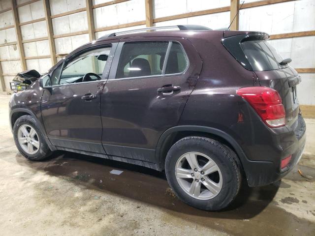  CHEVROLET TRAX 2021 Бургунді