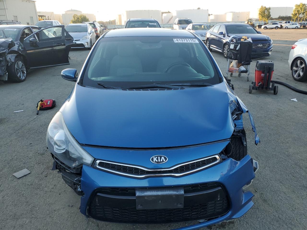 VIN KNAFX6A89E5244623 2014 KIA FORTE no.5