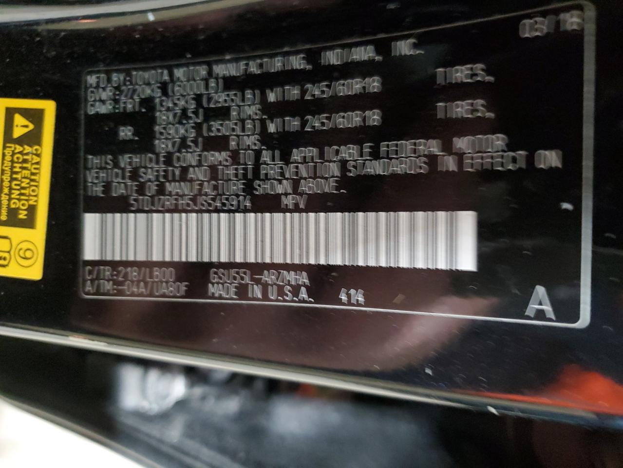 2018 Toyota Highlander - Image 13