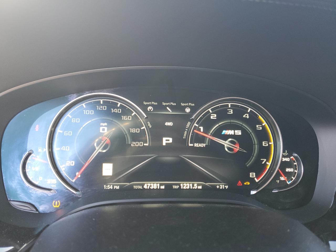 2019 BMW M5 VIN: WBSJF0C5XKB285493 Lot: 87696545