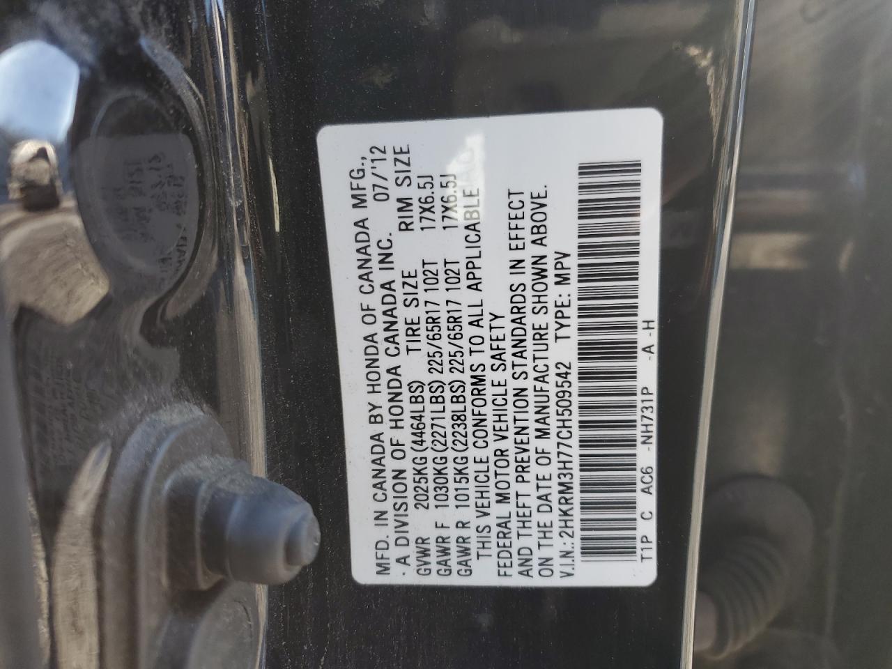2012 Honda CR-V - Image 13