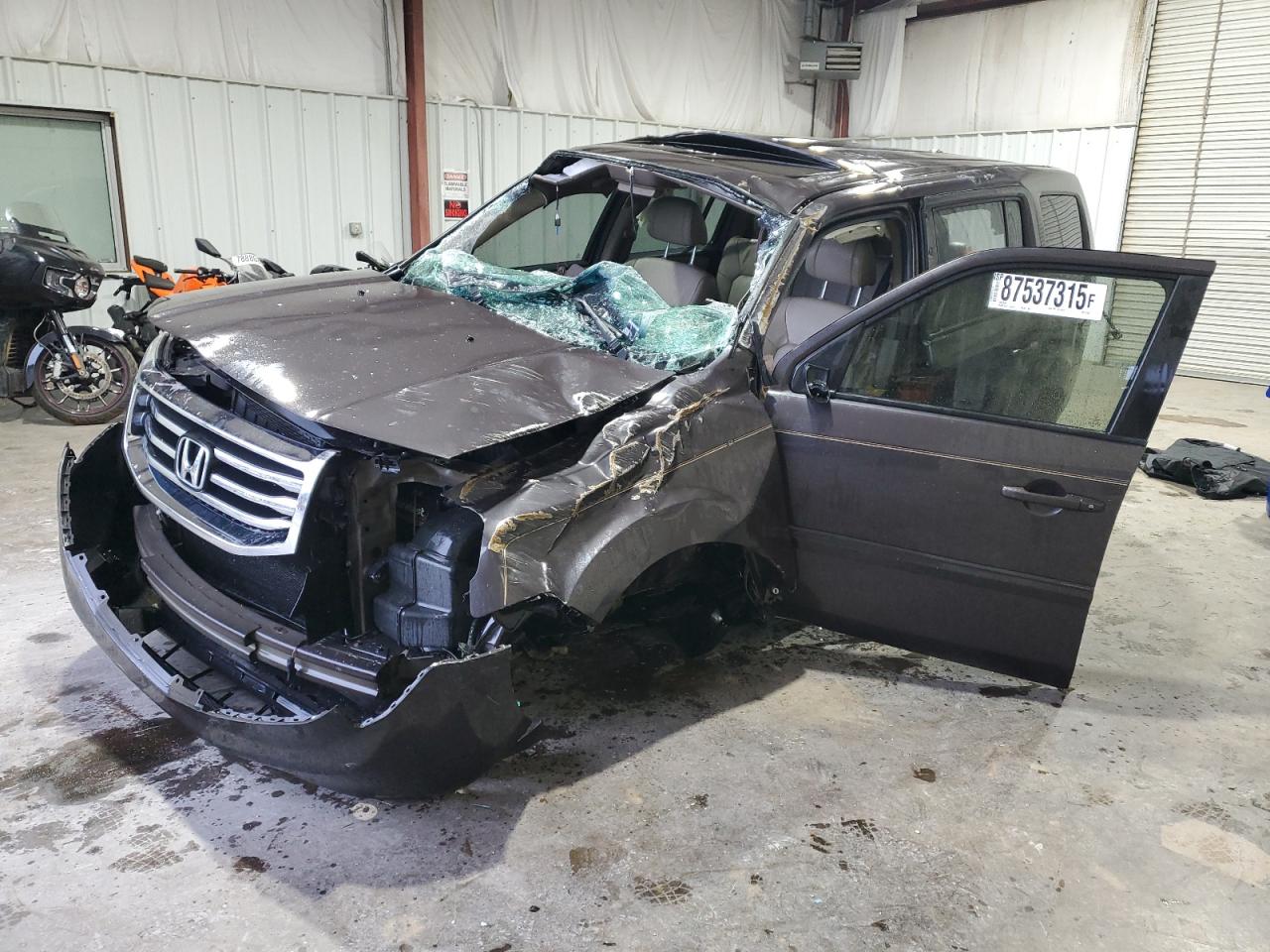 2013 Honda Pilot Exln იყიდება Florence-ში, MS - All Over