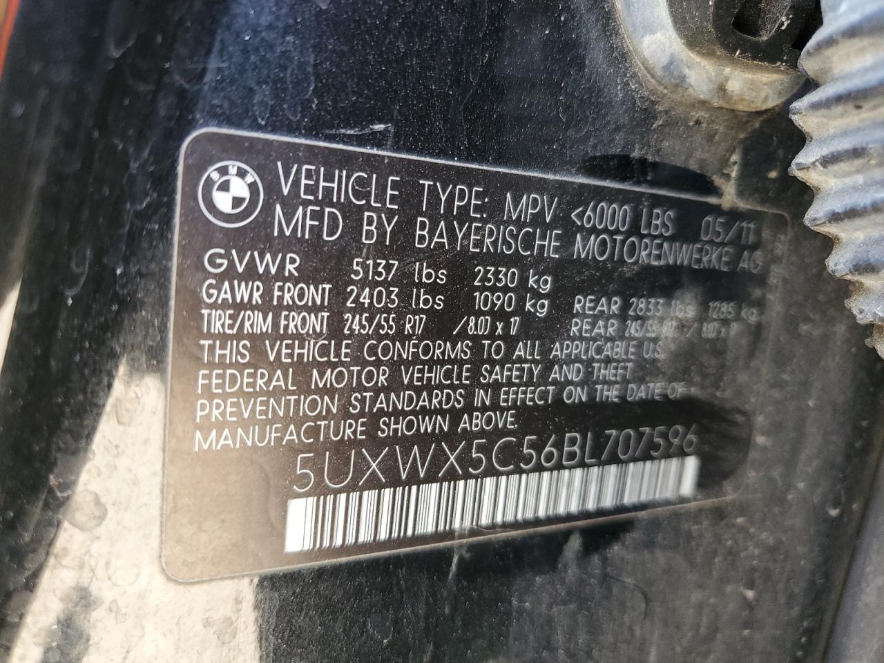 2011 BMW X3 - Image 13