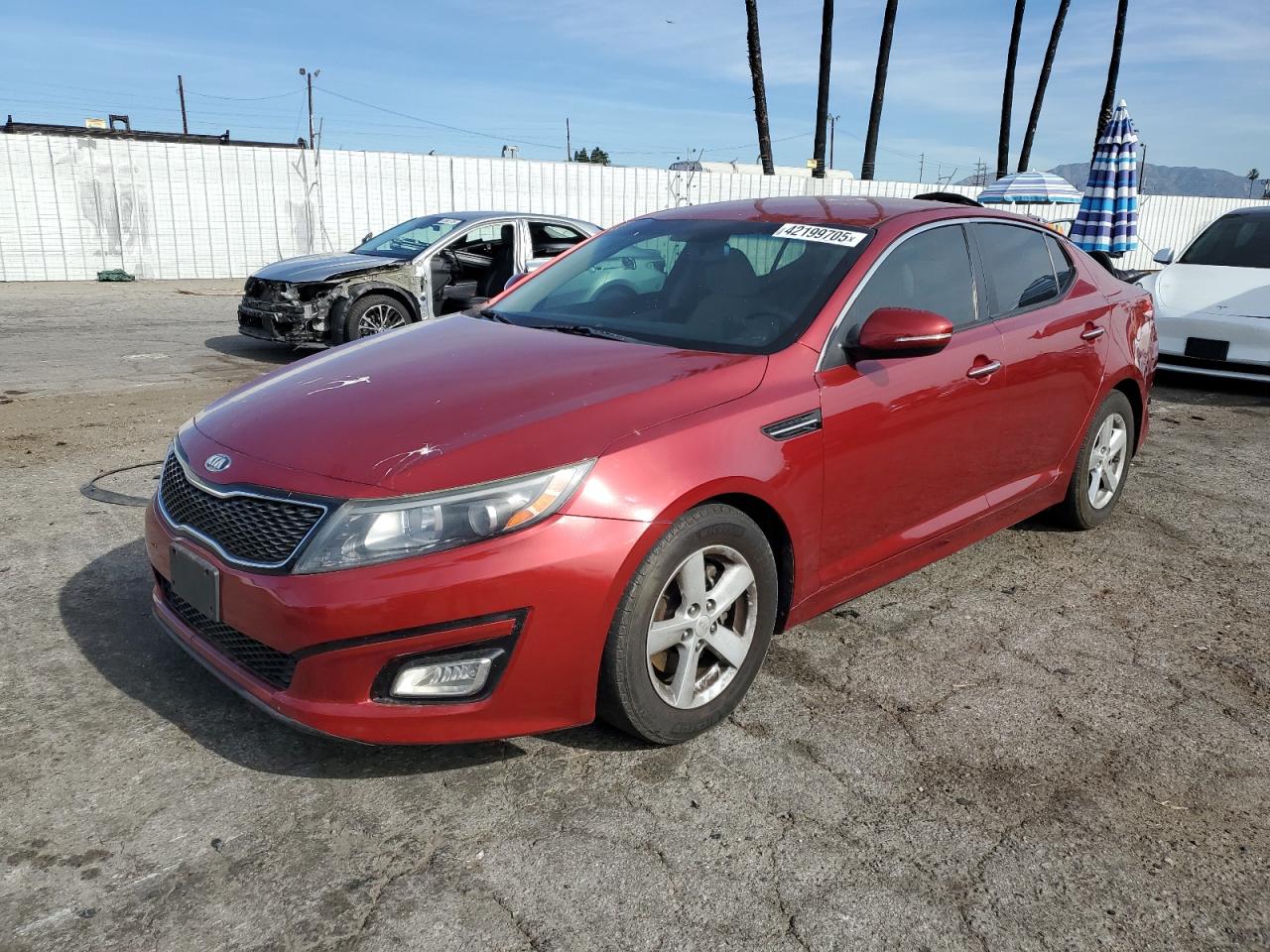 VIN 5XXGM4A74FG434077 2015 KIA OPTIMA no.1