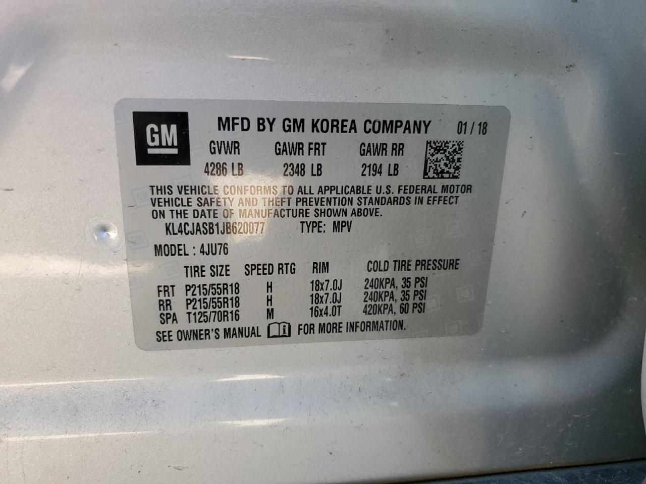 2018 Buick Encore - Image 15