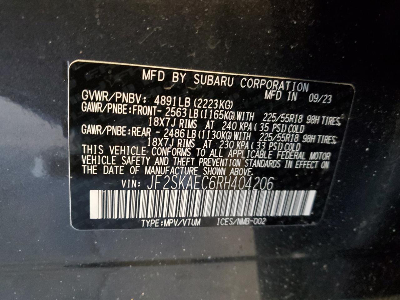 2024 Subaru Forester - Image 12