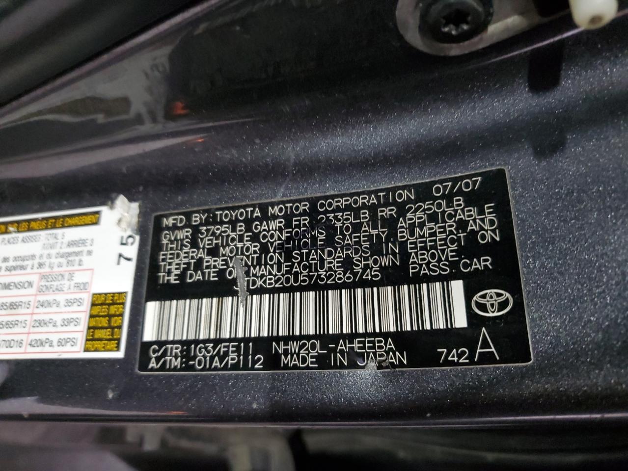 2007 Toyota Prius - Image 12