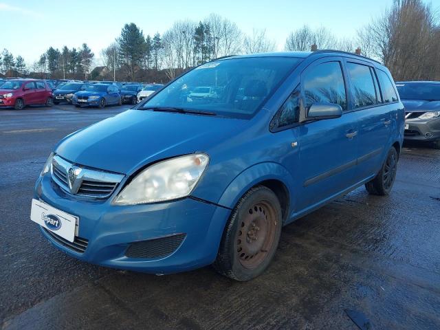 2008 VAUXHALL ZAFIRA LIF for sale at Copart GLOUCESTER