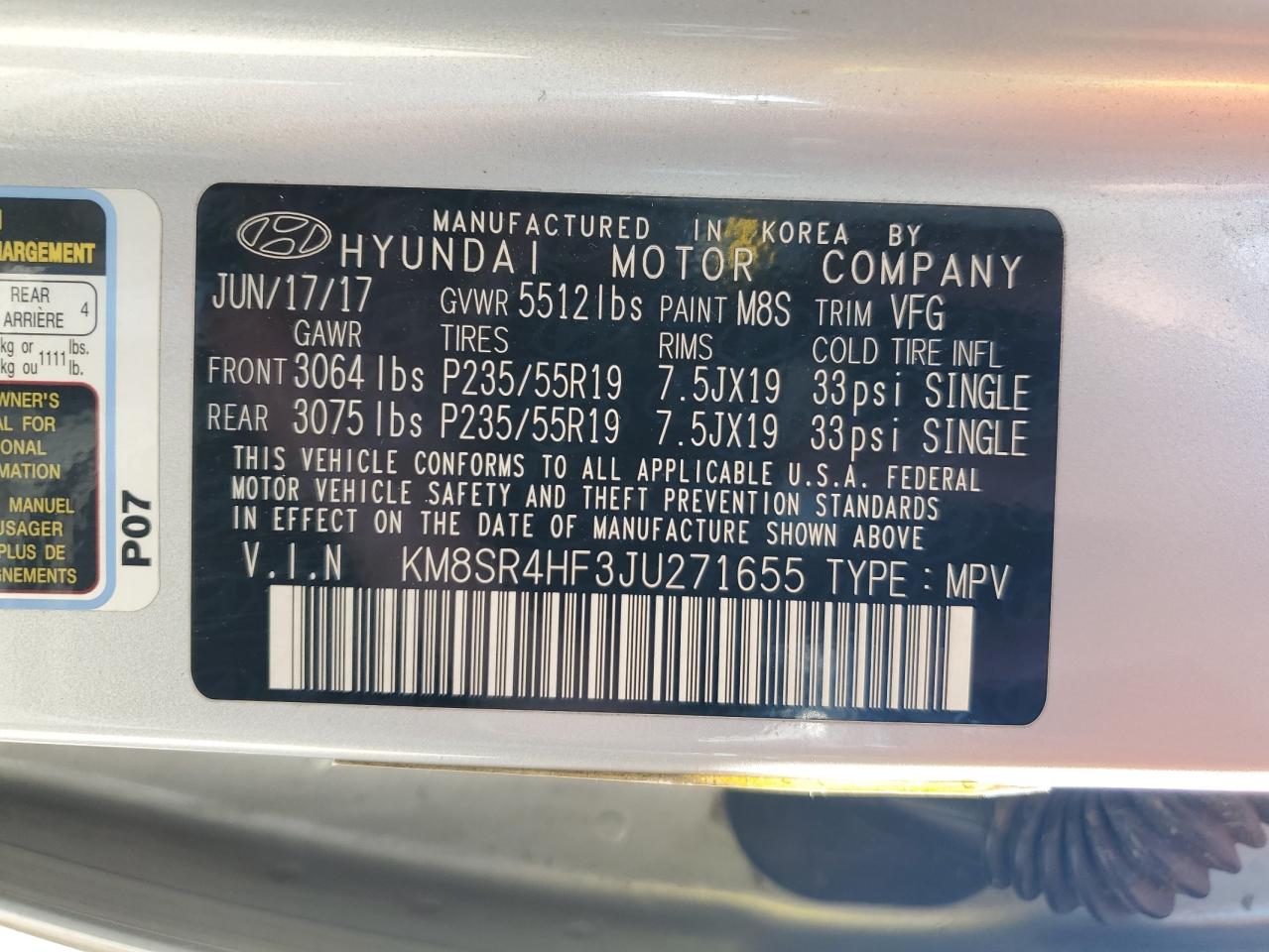 2018 Hyundai Santa Fe - Image 16
