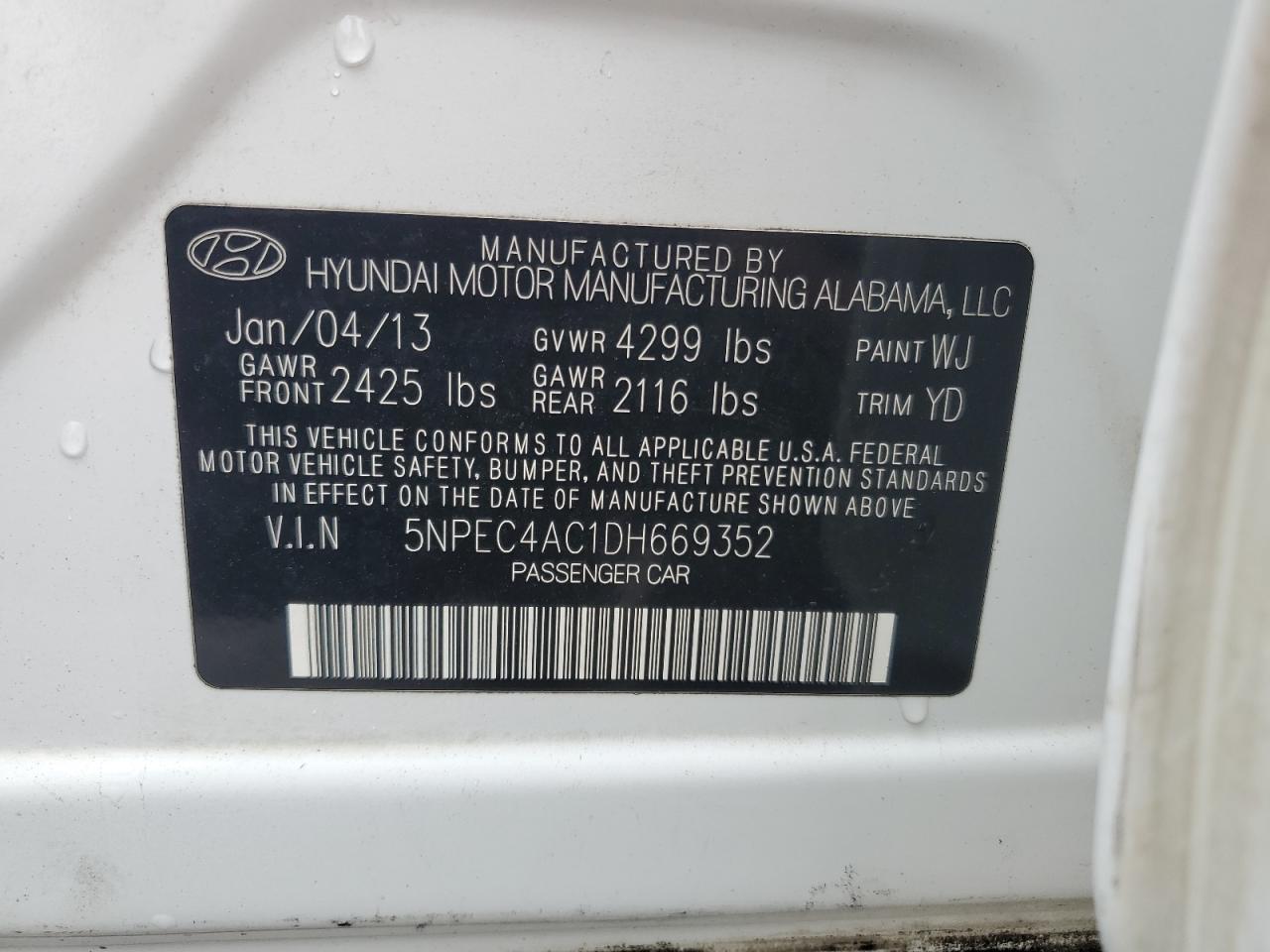 2013 Hyundai Sonata - Image 15