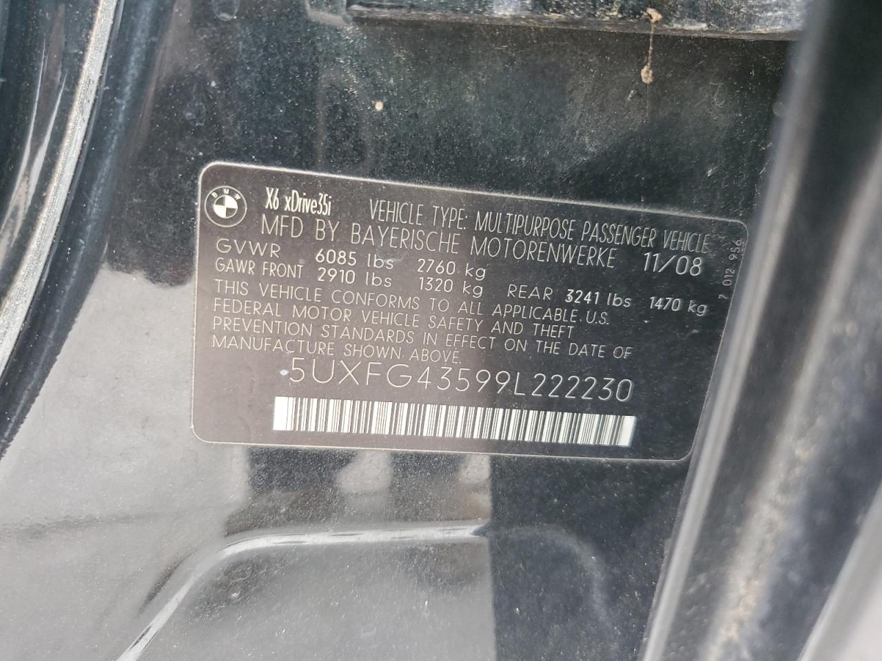 2009 BMW X6 - Image 13