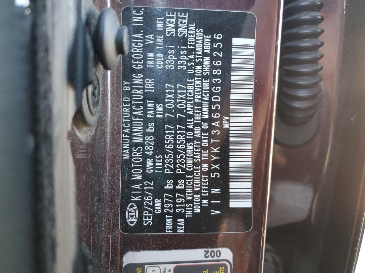 2013 Kia Sorento - Image 13