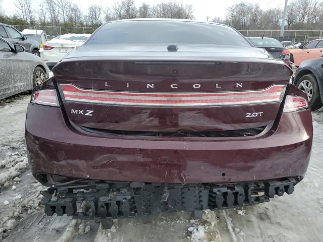  LINCOLN MKZ 2017 Бургунди