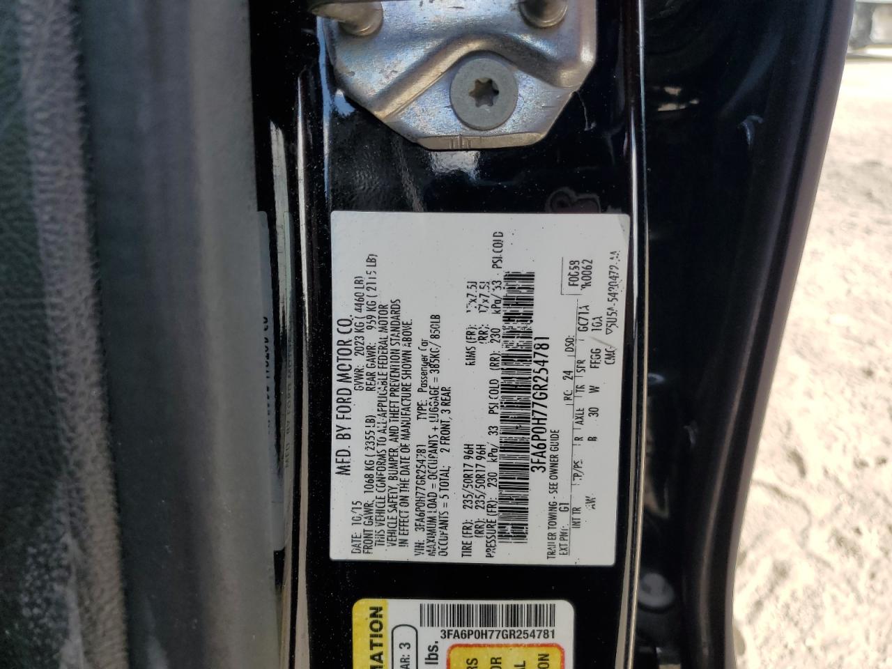 2016 Ford Fusion - Image 14