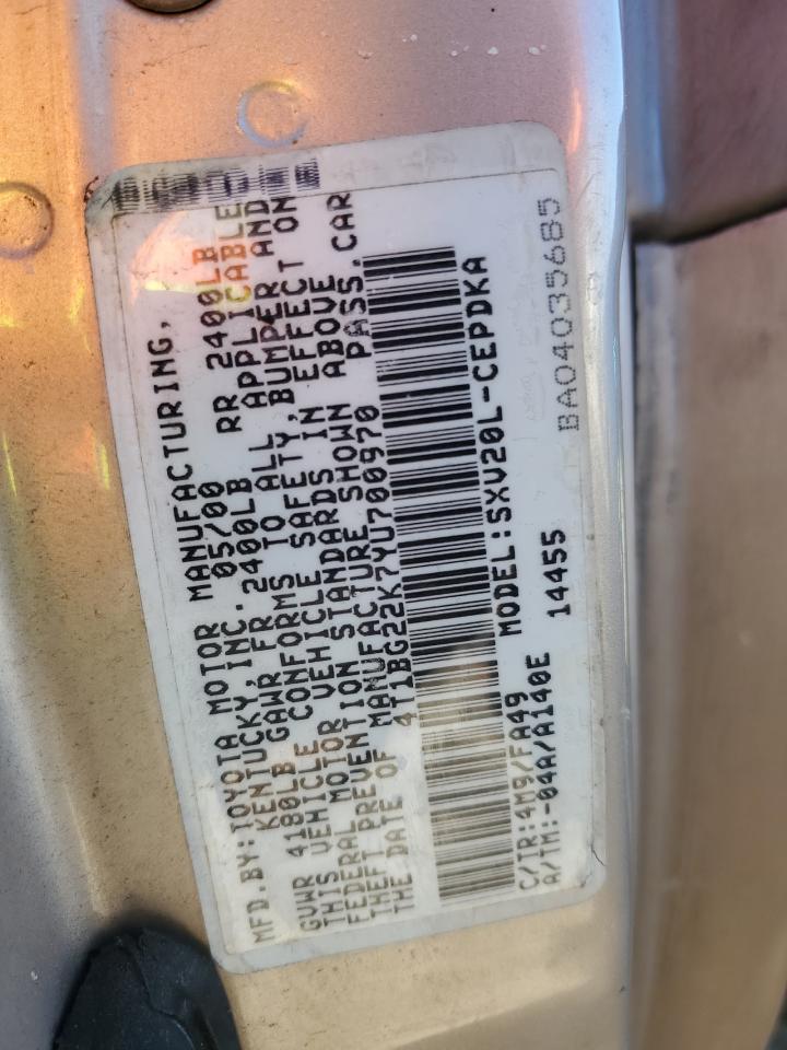 2000 Toyota Camry - Image 12