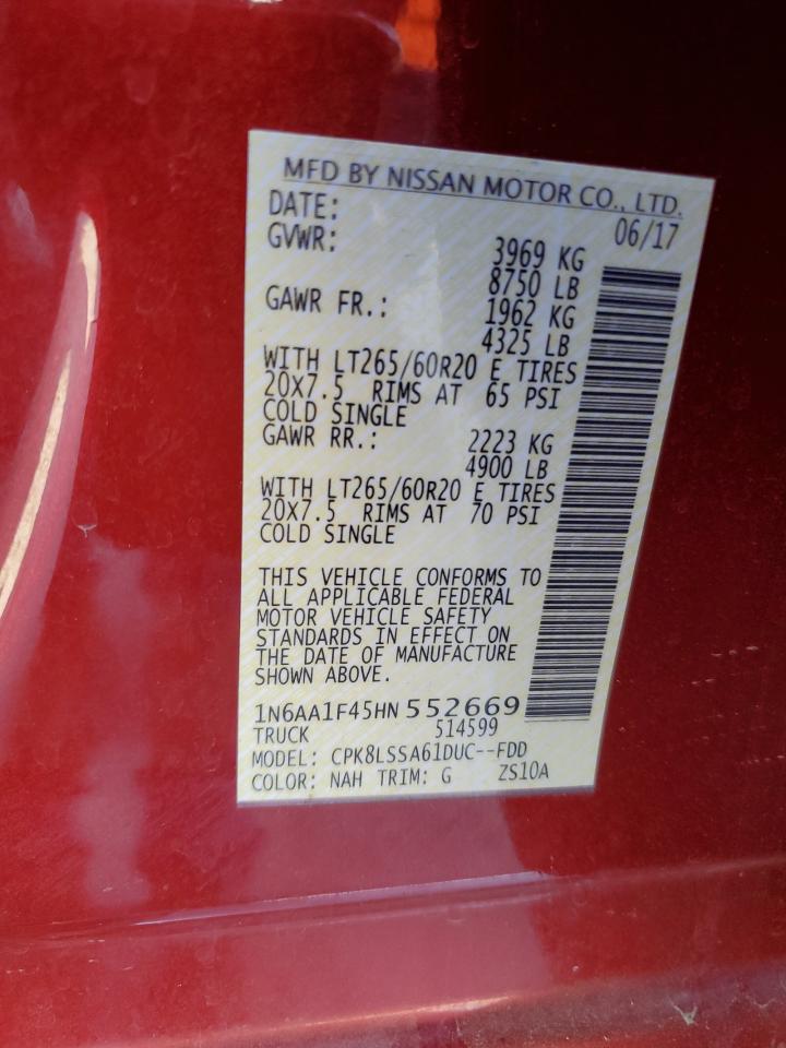 2017 Nissan Titan - Image 12