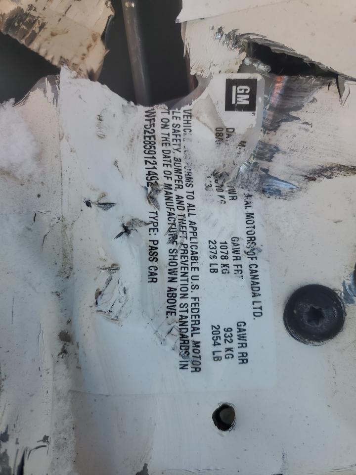 2005 Chevrolet Impala VIN: 2G1WF52E859121492 Lot: 88434995