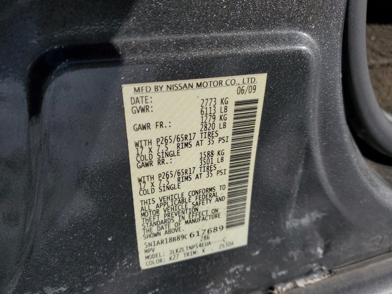 2009 Nissan Pathfinder - Image 14