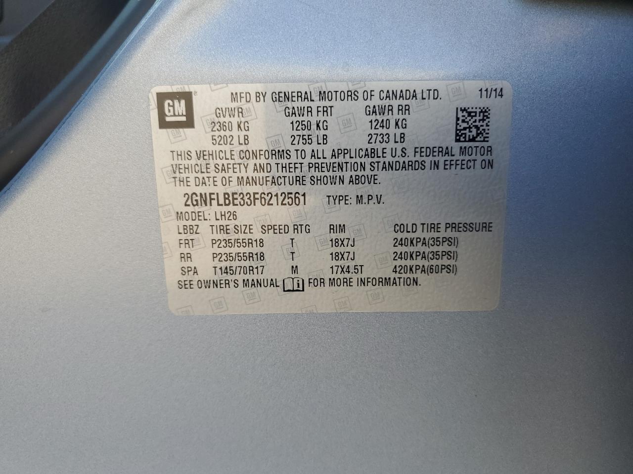 2015 Chevrolet Equinox - Image 13