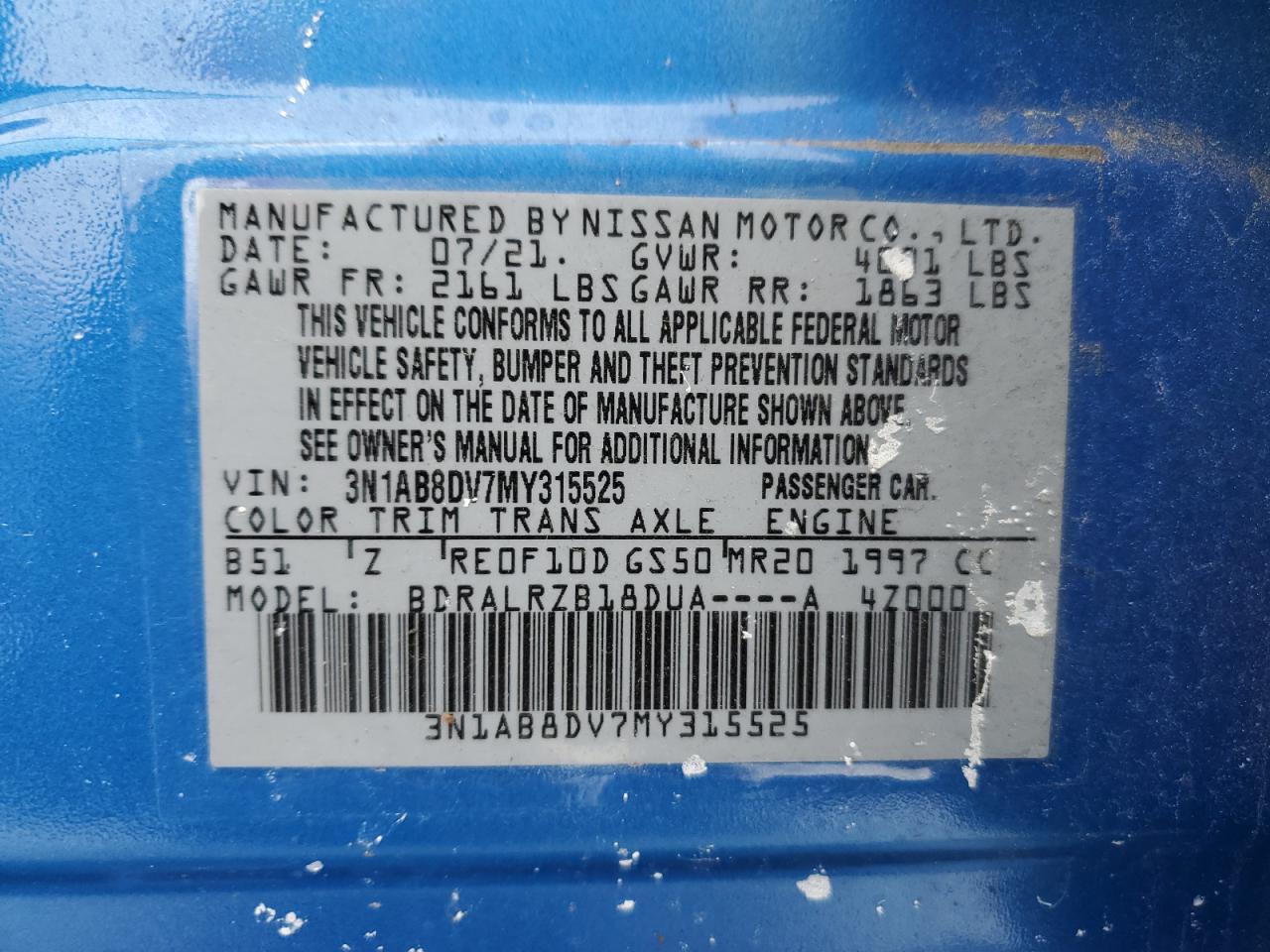 2021 Nissan Sentra - Image 12