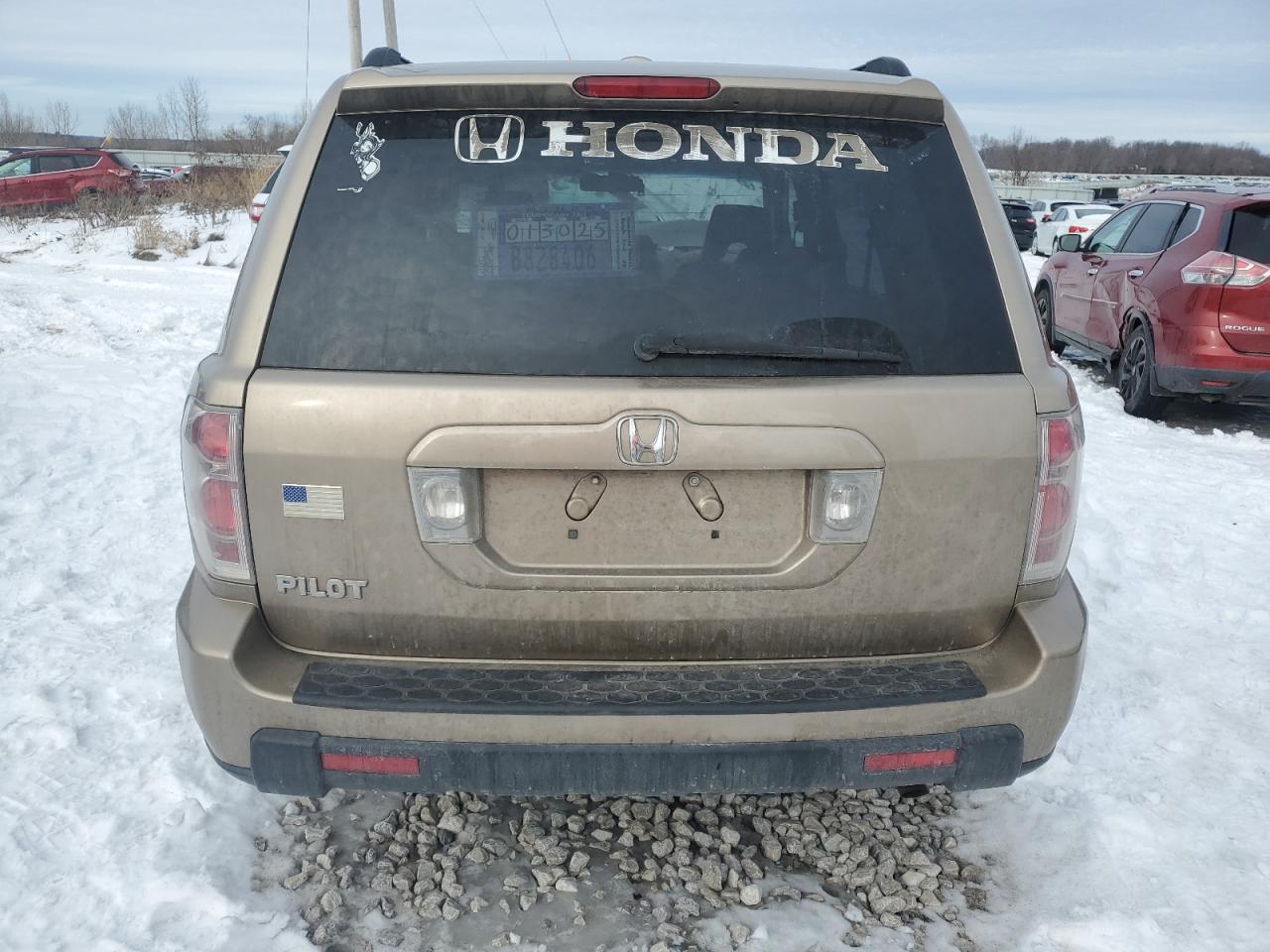 2006 Honda Pilot Ex VIN: 5FNYF28516B044600 Lot: 69854105