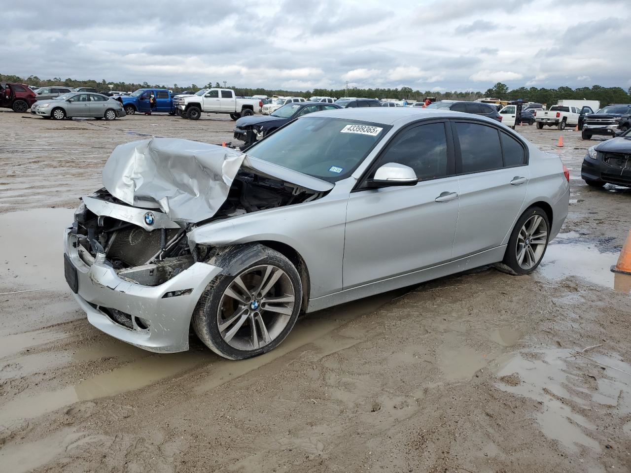 2014 Bmw 320 I de vânzare în Houston, TX - Front End