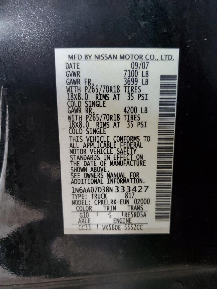 2008 Nissan Titan - Image 13