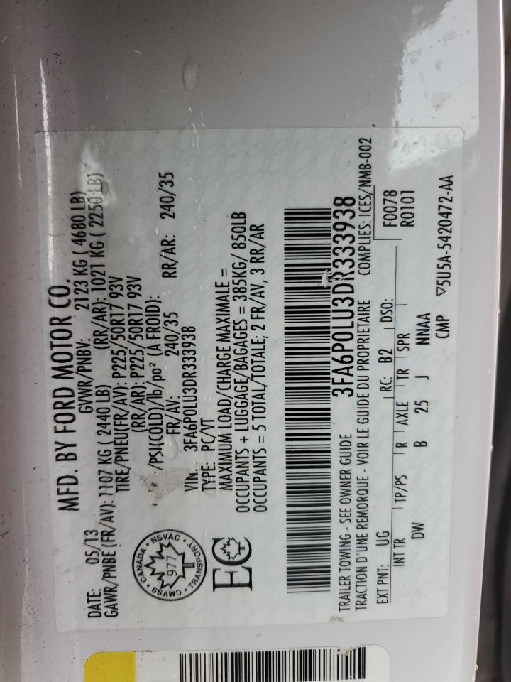 2013 Ford Fusion - Image 12