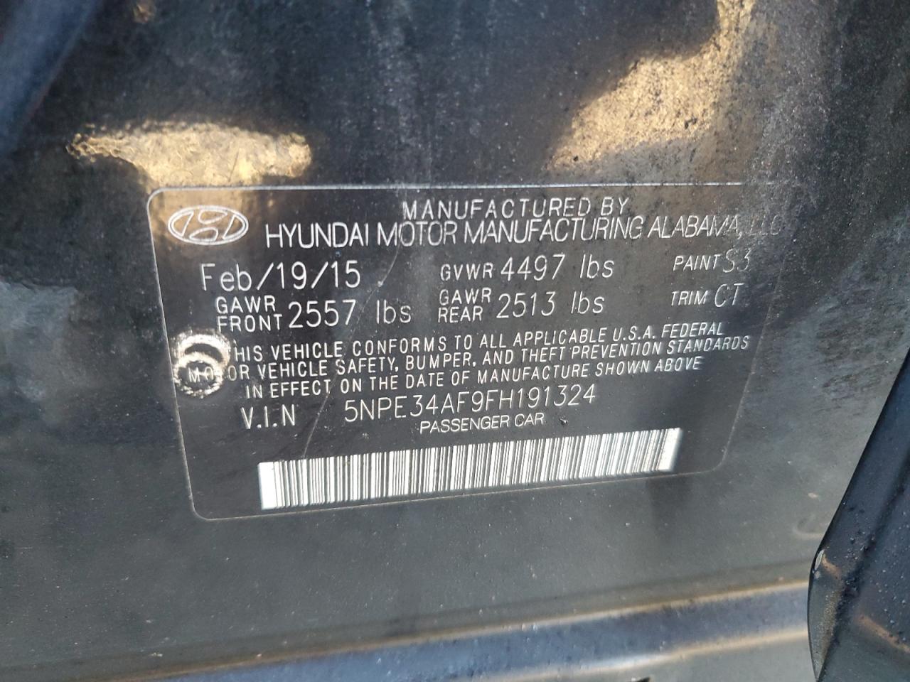 2015 Hyundai Sonata - Image 12