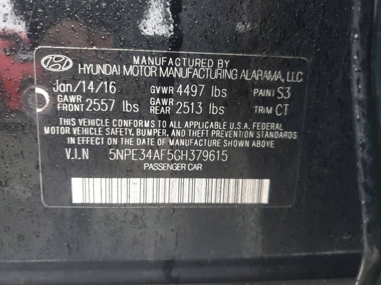 2016 Hyundai Sonata - Image 12