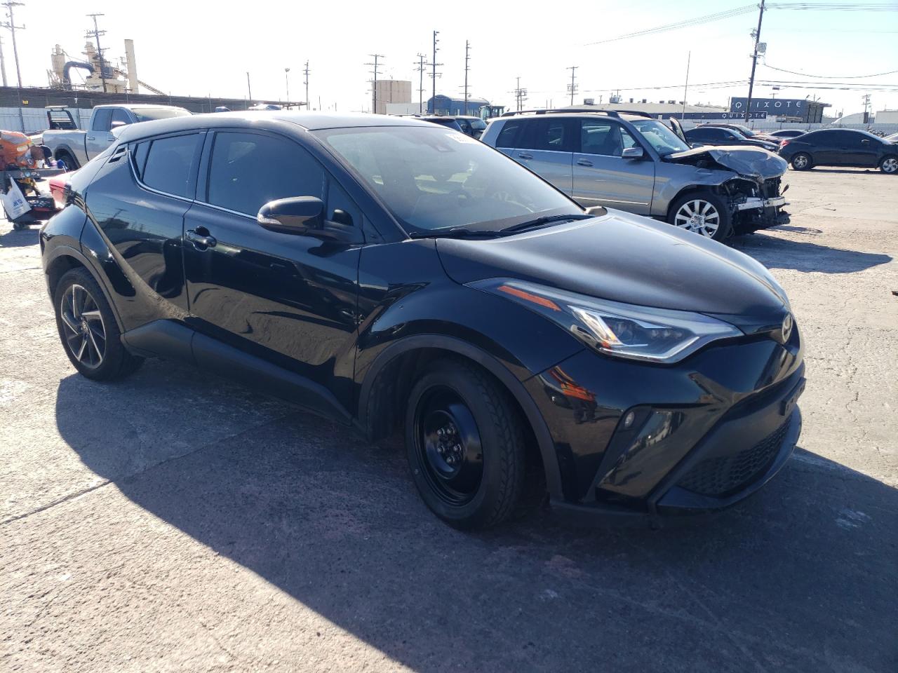 VIN JTNKHMBX2M1099872 2021 TOYOTA C-HR no.4