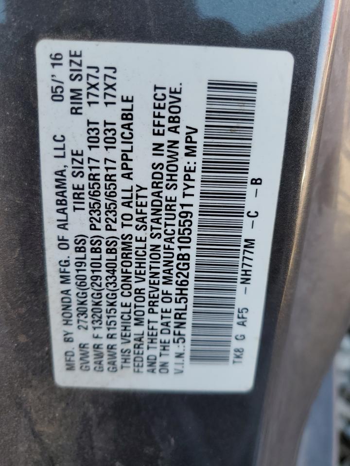 2016 Honda Odyssey - Image 13