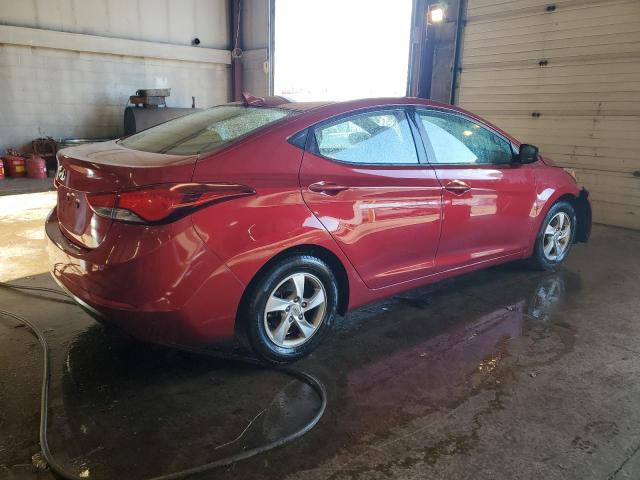  HYUNDAI ELANTRA 2014 Czerwony