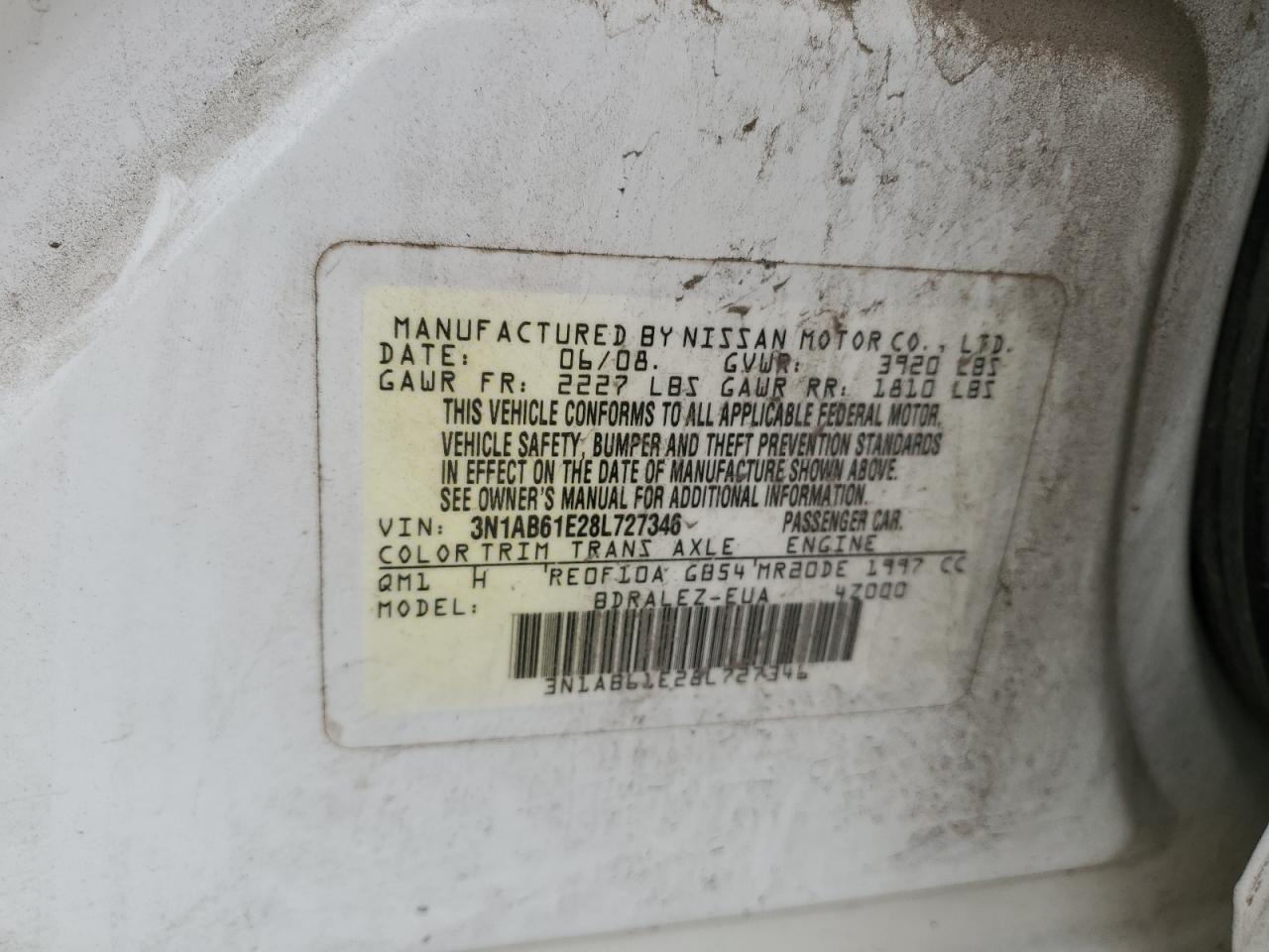 2008 Nissan Sentra - Image 13