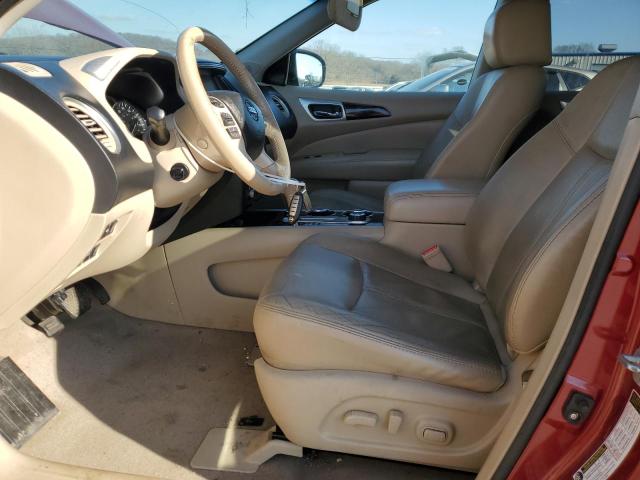 Паркетники NISSAN PATHFINDER 2014 Красный