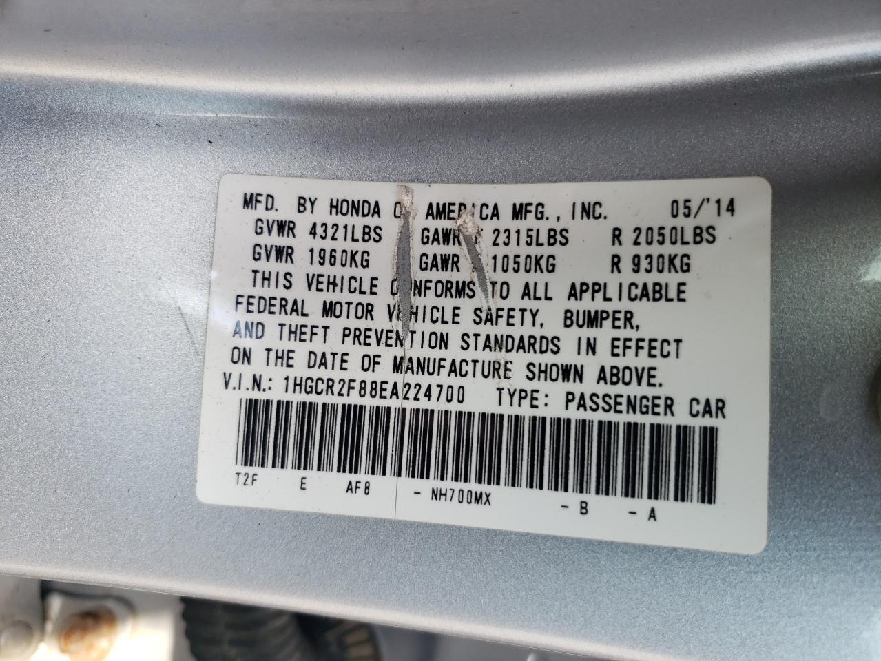 2014 Honda Accord - Image 13