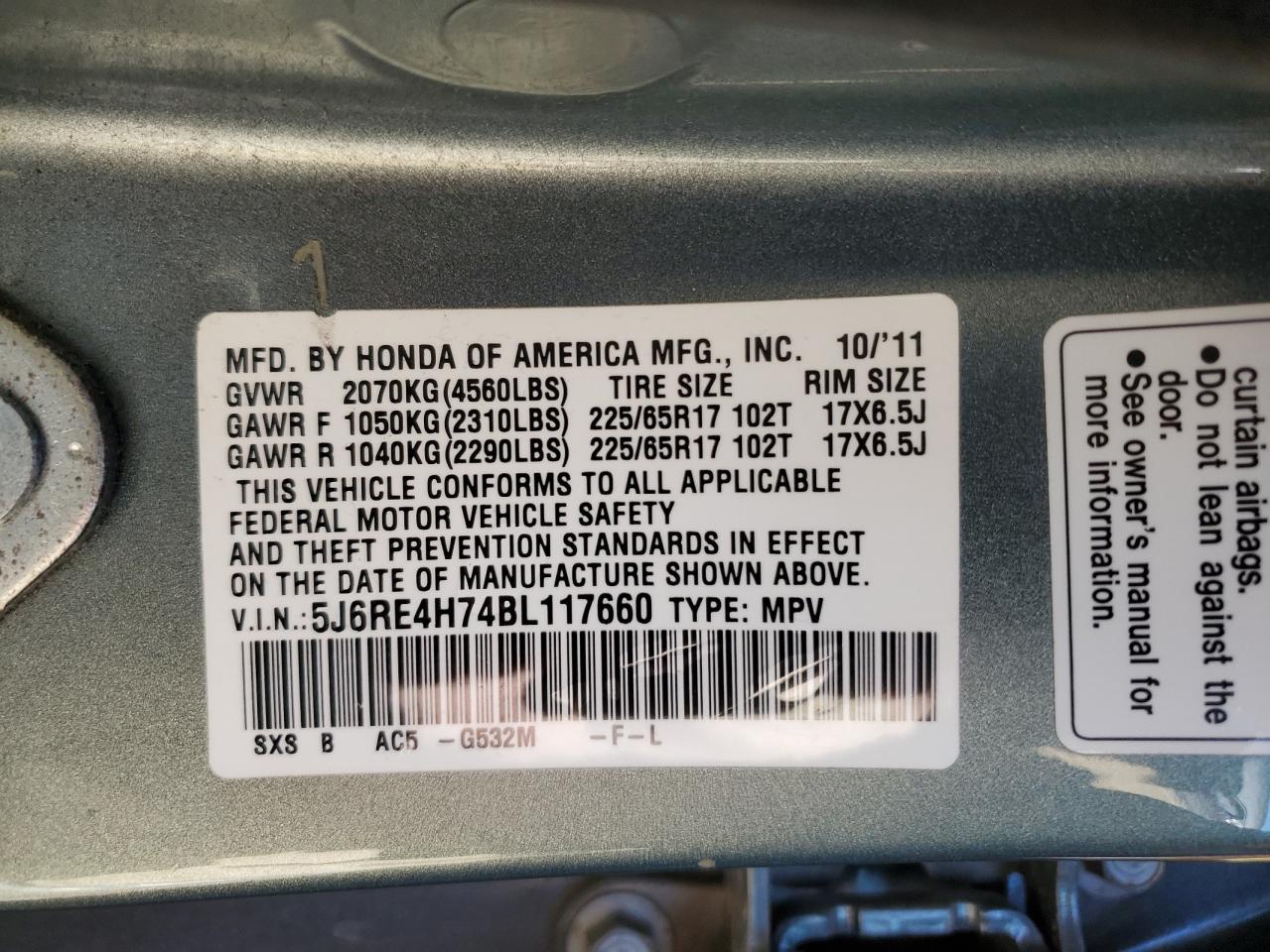 2011 Honda CR-V - Image 14